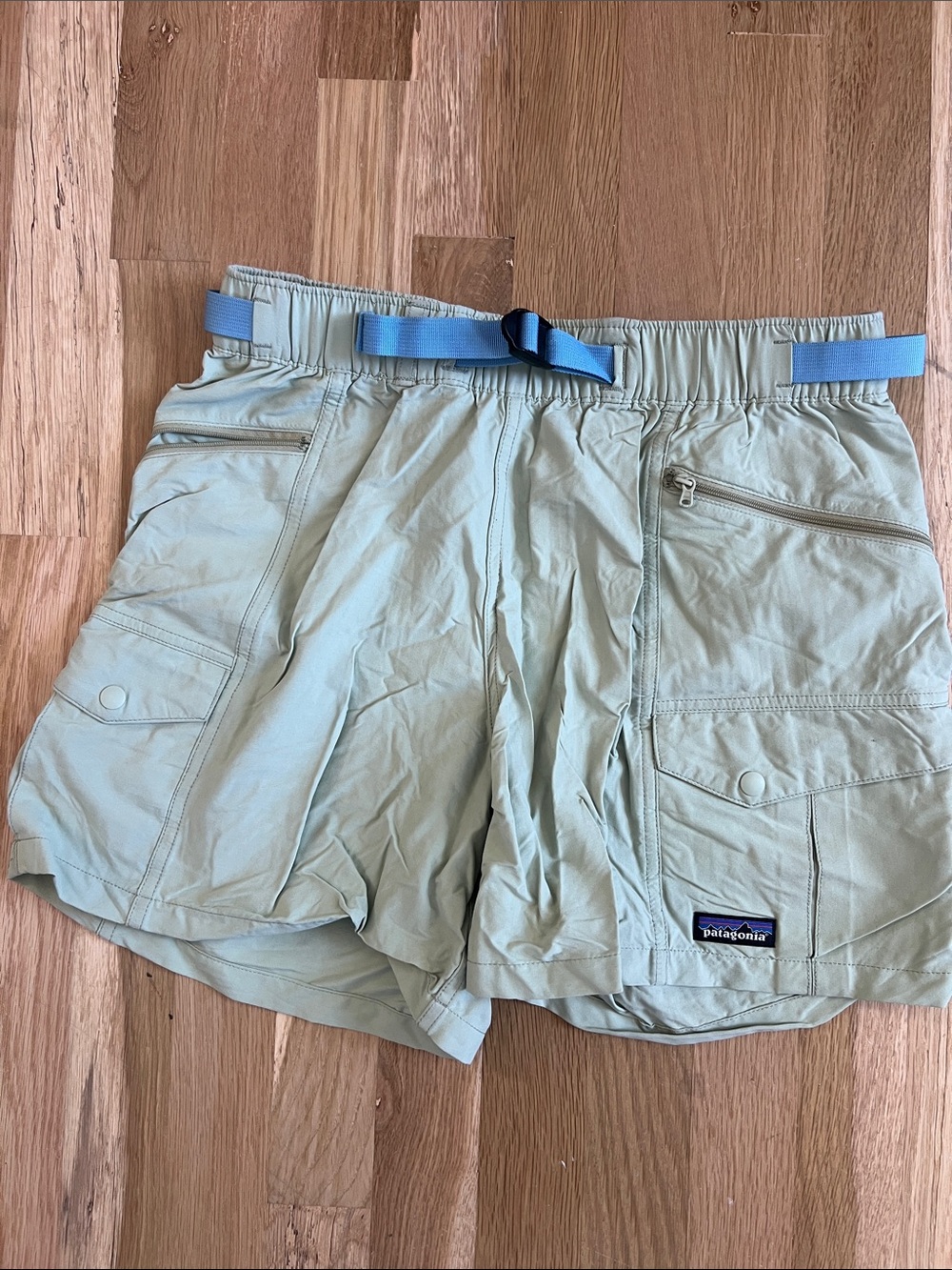 Patagonia Outdoor Everyday Shorts 4” Salvia Green  Womens Small